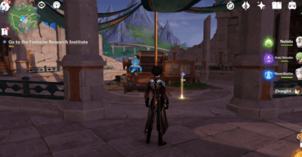 Genshin Impact - A Letter Quest - Go to the Fontaine Research Institute and Talk to Iaune