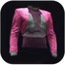 Padded Bolero Blazer with Detachable Mesh Lining