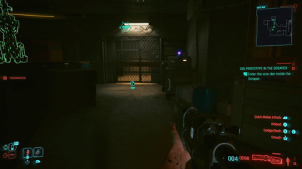 Cyber Punk Phantom Liberty - Scraper Elevator