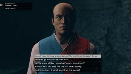 Starfield - Speak to Bill