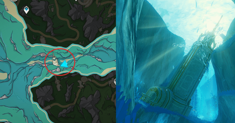 Genshin - In Search of Lost Time South Tower