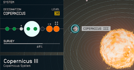Starfield - Copernicus III Planet Location