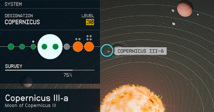 Starfield - Copernicus III-a Planet Location