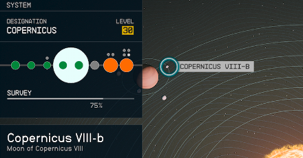 Starfield - Copernicus VIII-b Planet Location