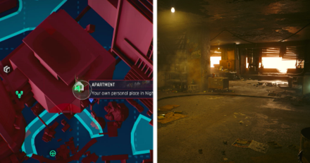 Cyberpunk 2077 Phantom Liberty - Dogtown Apartment Location