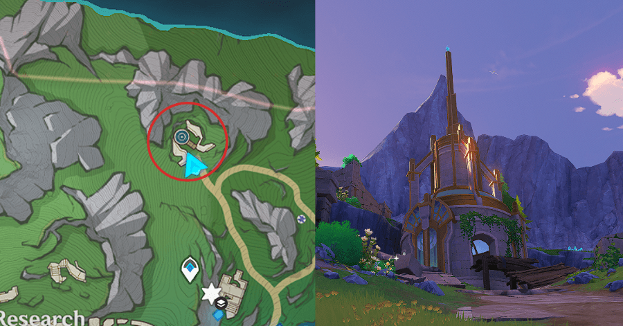 Genshin - In Search of Lost Time Central Processing Station