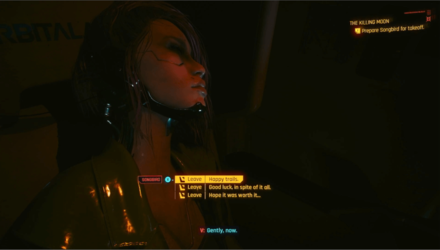 Cyberpunk 2077 -  Carry Songbird to the Shuttle