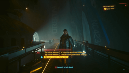 Cyberpunk 2077 -  Talk to Reed