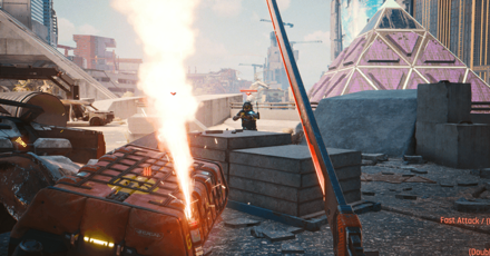 Cyberpunk 2077 Phantom Liberty - Killing Airdrop Guards