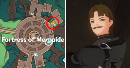 Genshin Impact - To The Stars Shining in the Depths - Speak with Fielding