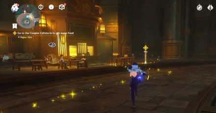 Genshin Impact - To The Stars Shining in the Depths - Go to the Cafeteria