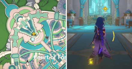 Genshin Impact - A Tea Party Most Thorny - Talk to Neuvillette