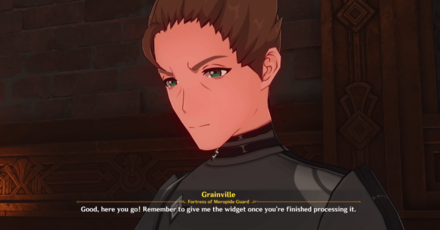 Genshin Impact - To The Stars Shining in the Depths - Work at the Production Zone