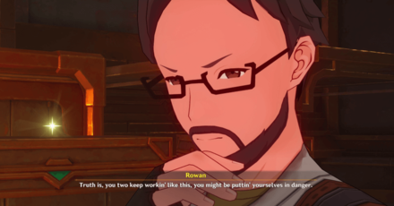 Genshin Impact - To The Stars Shining in the Depths - Meet Rowan