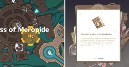 Genshin Impact - To The Stars Shining in the Depths - Talk to the Promoter