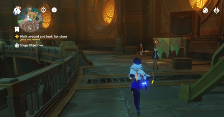 Genshin Impact - To The Stars Shining in the Depths - Talk to Lynette