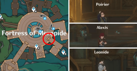 Genshin Impact - To The Stars Shining in the Depths - Talk to the Trio