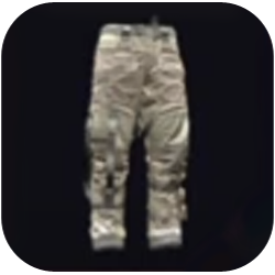 Organic Cotton Desert Camo Strapped Cargos