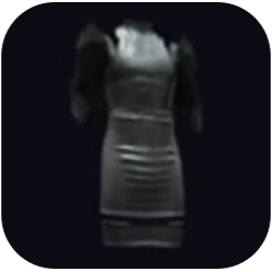 Synthetic Oil-Resistant Evening Dress