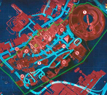 Cyberpunk 2077 Phantom Liberty - All Data Terminal Locations in Dogtown