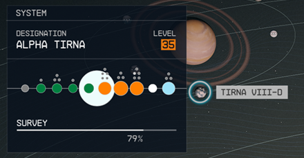 Starfield - Tirna VIII-d Planet Location