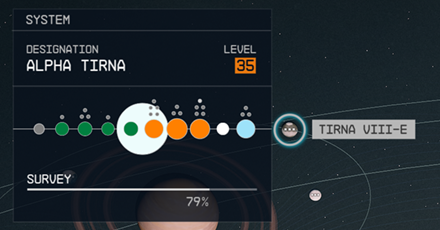 Starfield - Tirna VIII-e Planet Location