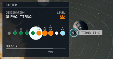 Starfield - Tirna II-a Planet Location