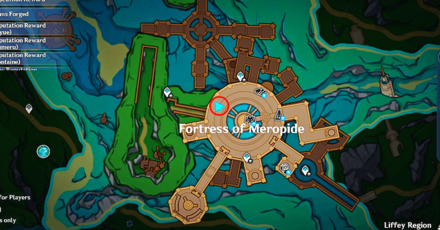 Genshin - Credit Coupon Locations - Life in Meropide: An Actor