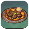 Genshin Impact - Boudin Noir aux Pommes Icon.png