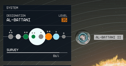 Starfield - Al-Battani II Planet Location