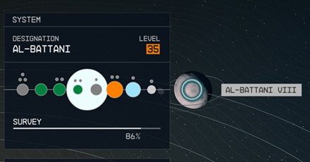 Starfield - Al-Battani VIII Planet Location