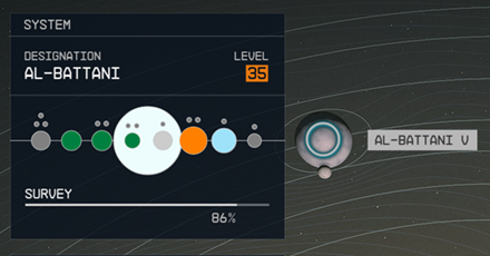 Starfield - Al-Battani V Planet Location