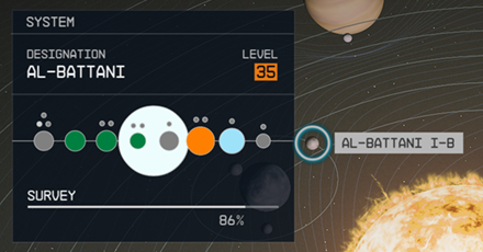 Starfield - Al-Battani I-b Planet Location