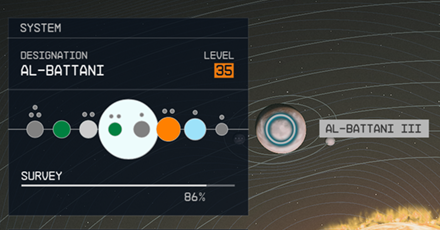 Starfield - Al-Battani III Planet Location