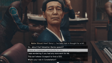 Starfield - Talk to Walter About Business Opportunity