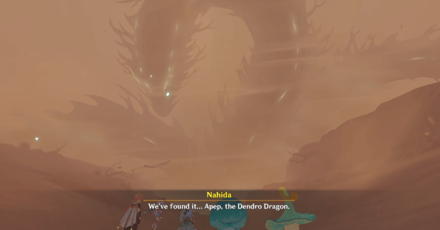 Genshin - Apep the Dendro Dragon Sovereign