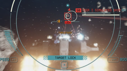 Starfield - Lock-on to Enemy Ships to Engage Ship Targeting