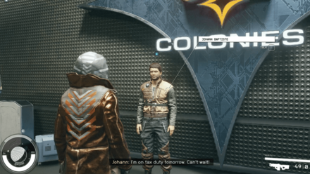 Starfield - Give Johann Baptiste His Invitation