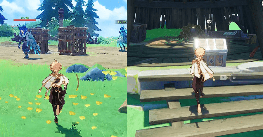 Genshin - Spur Gear C1 at South Hilichurl Camp