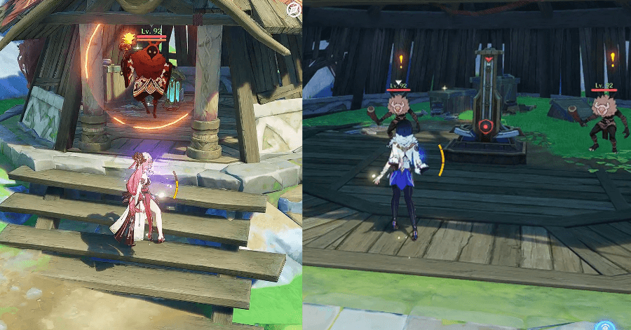 Genshin - Spur Gear T at East Hilichurl Camp