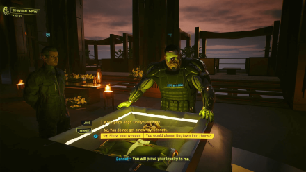 Cyberpunk 2077 - Jago or Bennett
