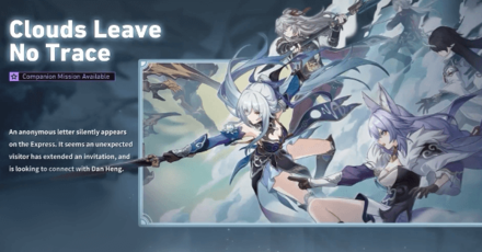 Honkai Star Rail - Clouds Leave No Trace Companion Mission