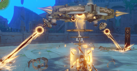 Genshin - Circling Laser Attack