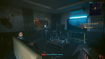 Cyberpunk 2077 - Meet Reed at the Hotel