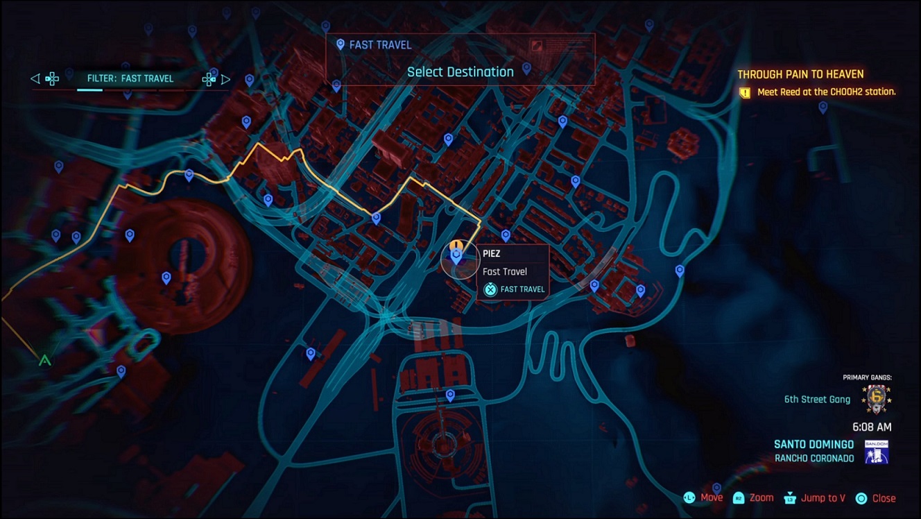 Cyberpunk - heading to Reed