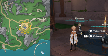 Genshin - Chisseray Location