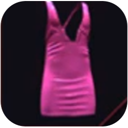 Pink Liqui-Rubber Dress