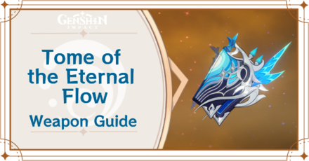 Genshin Impact - Tome of the Eternal Flow Catalyst