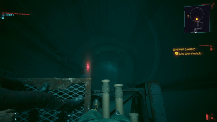 Cyberpunk 2077 - Jump Down the Shaft