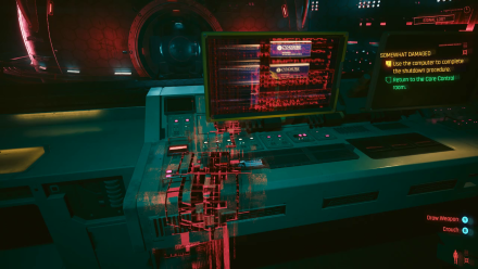 Cyberpunk 2077 - Return to the Core Control Room